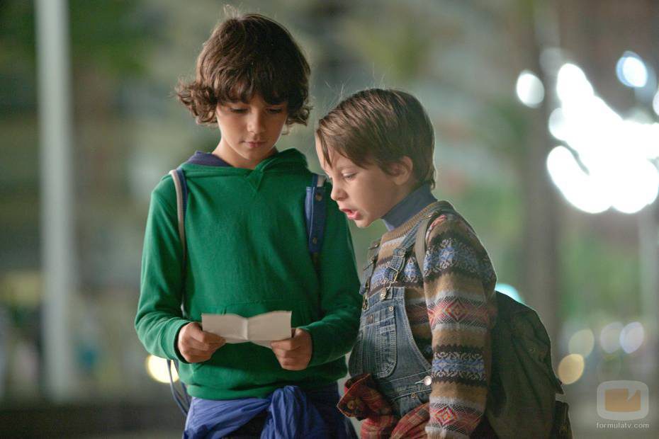 Marco y Lucas en la TV movie de Antena 3, 'Marco'