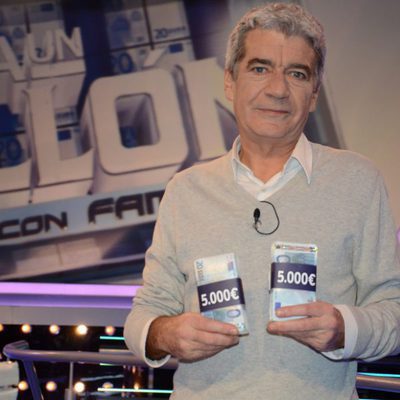 Óscar Ladoire en 'Atrapa un millon'