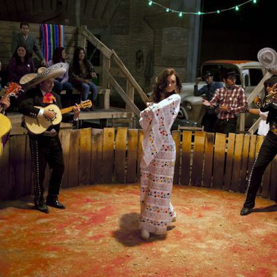 La cantante en el Palenque, en 'Rocío Durcal, volver a verte'