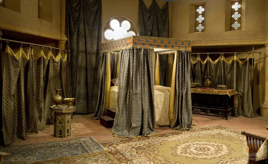 Dormitorio de palacio de la serie 'Toledo'