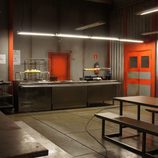 Comedor de 'La fuga'