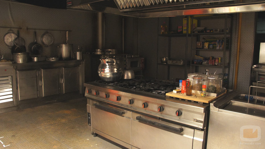 Cocina de La Torre, la prisión de 'La fuga'