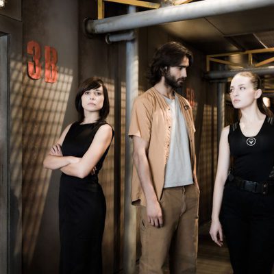 Marian Álvarez, Aitor Luna y María Valverde en 'La fuga'