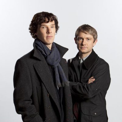 Sherlock y Watson en la serie 'Sherlock'