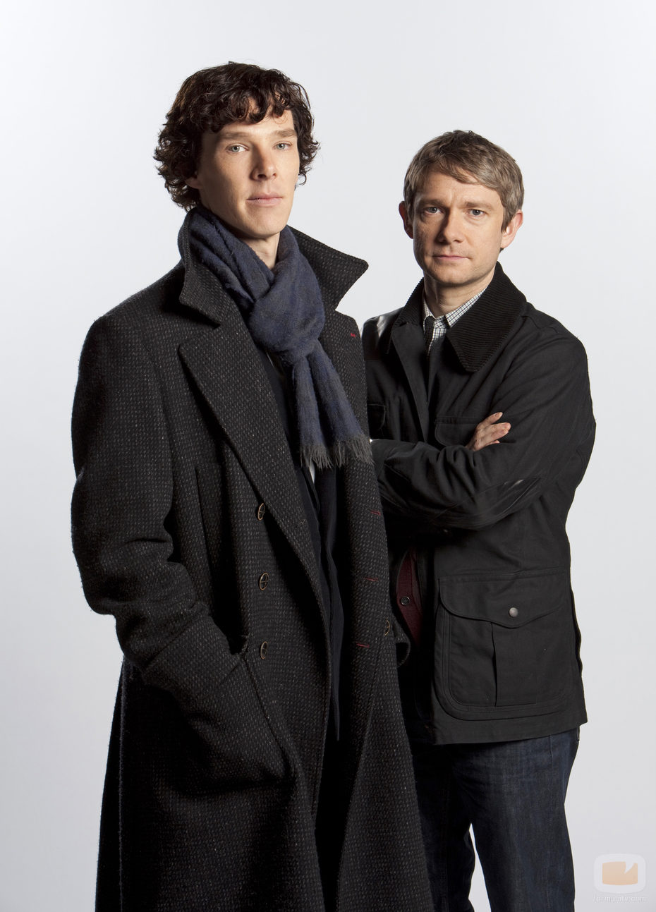 Sherlock y Watson en la serie 'Sherlock'