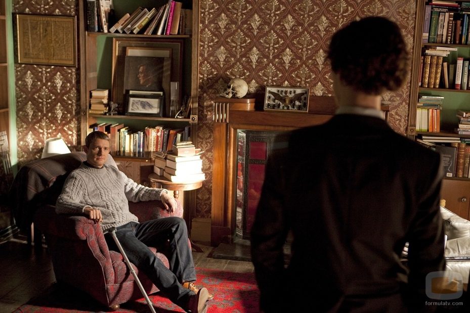 Watson y Holmes resolviendo un caso en 'Sherlock'