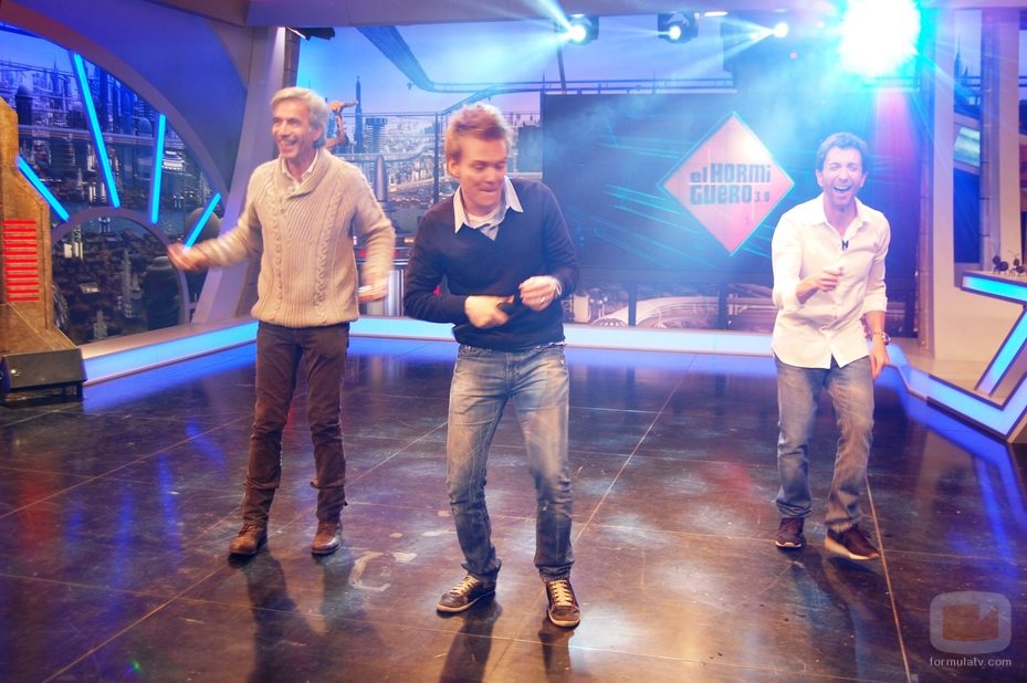 Imanol Arias, Michel Teló y Pablo Motos bailan "Ai Se Eu Te Pego"
