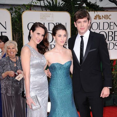 Andie MacDowell, Rainey Qualley y Richard Kohnke