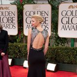 Claire Danes en la alfombra roja de los Globos de Oro 2012