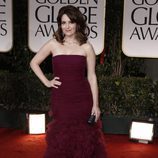 Tina Fey en los Globos de Oro 2012