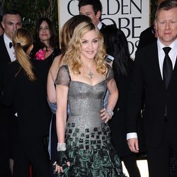 Madonna en los Globos de Oro 2012