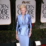 Tilda Swinton en los Globos de Oro 2012