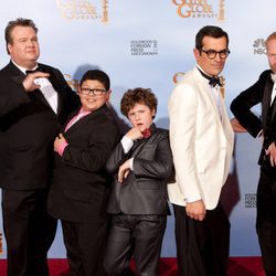 Los chicos de 'Modern Family' en los Globos de Oro 2012