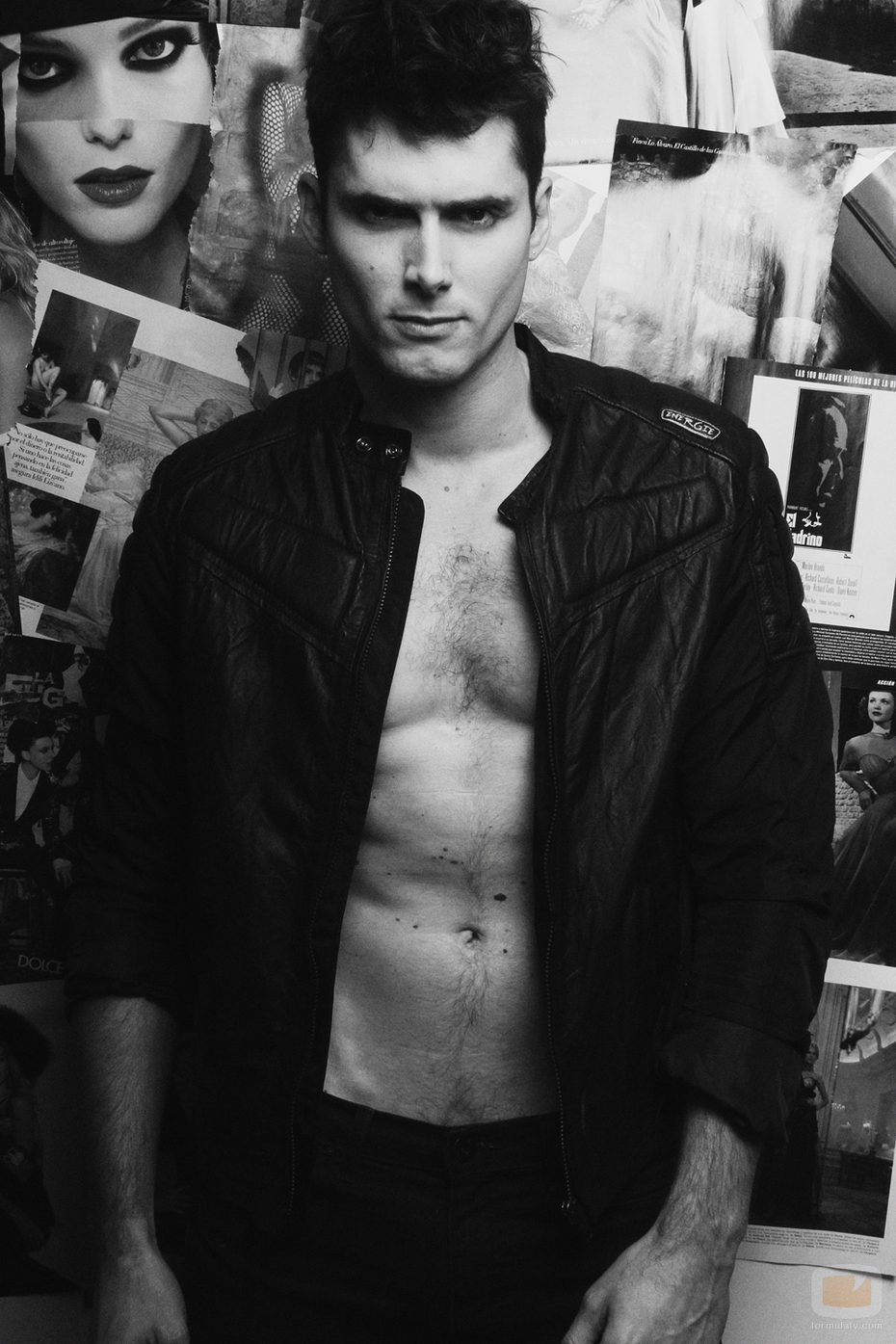 Sergio Mur, seductor en Overlay Magazine