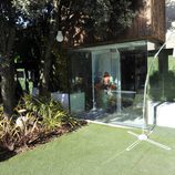 Ducha en el jardín de 'Gran Hermano 12+1'