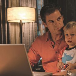 'Dexter' con su hijo Harrison