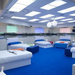 Dormitorio azul de 'GH12+1'