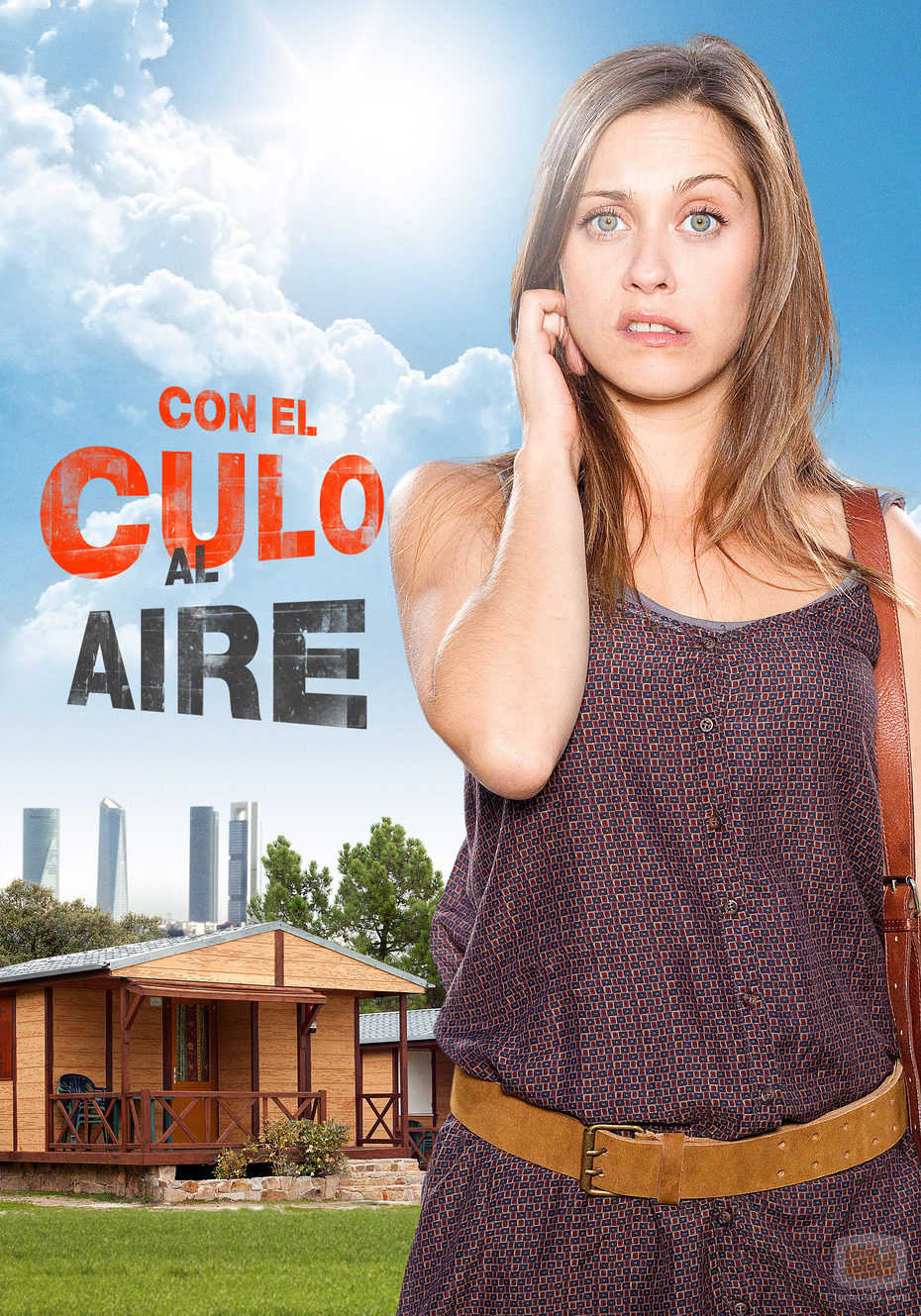 María León es Sandra en la comedia de Antena 3 'Con el culo al aire'