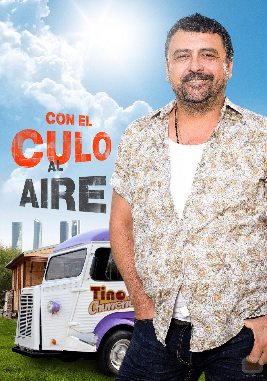Paco Tous es Tino en la serie de Antena 3 'Con el culo al aire'