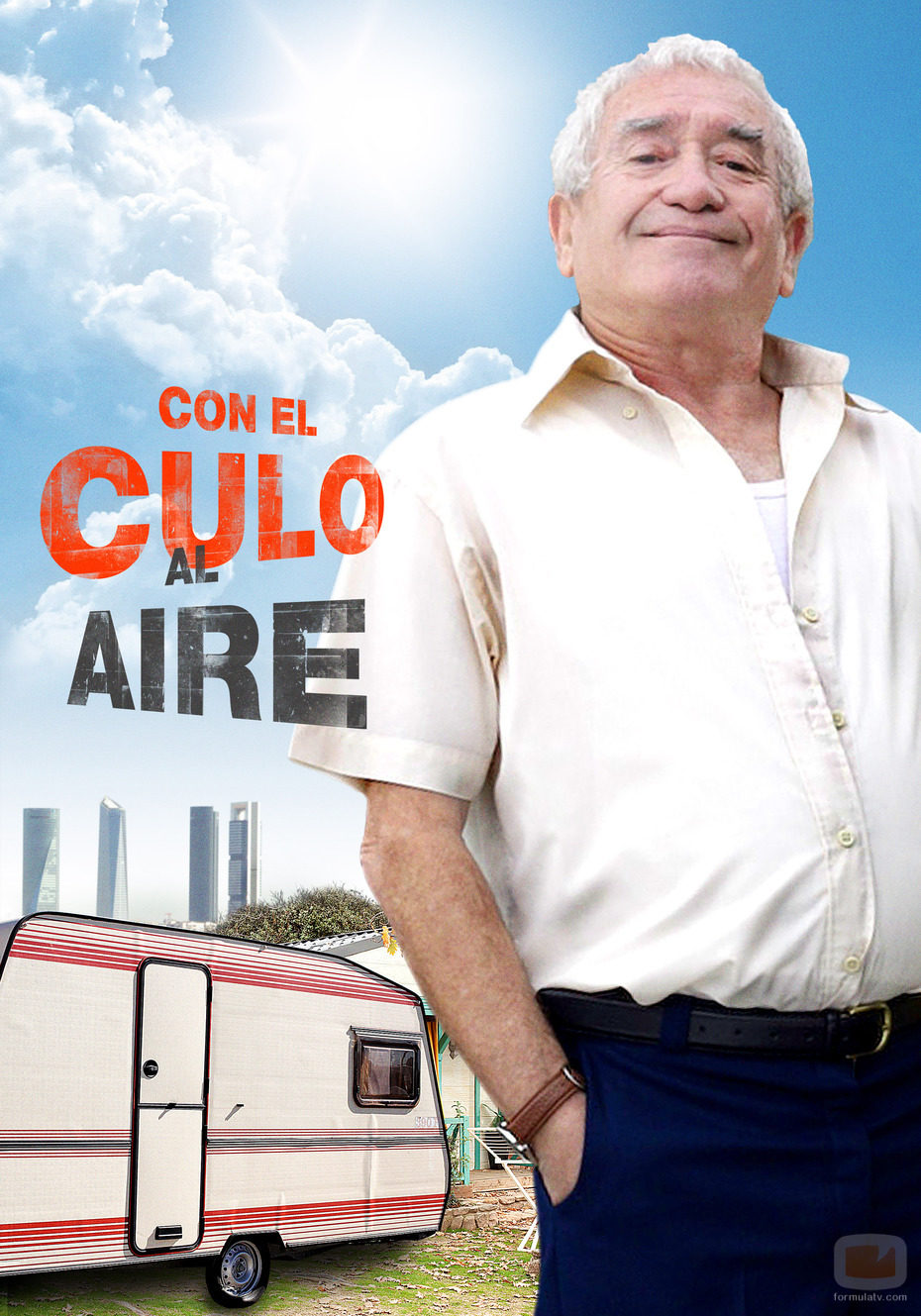 Cesáreo Estébanez es Serafín en la comedia 'Con el culo al aire'