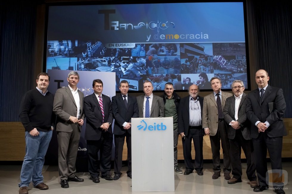Presentación de la serie documental 'Transición y Democracia en Euskadi'