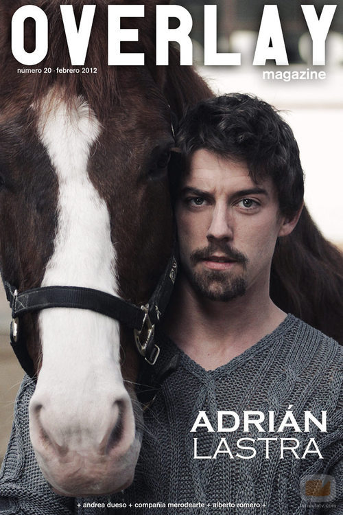 Portada de Overlay Magazine con Adrián Lastra