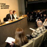 Javier Sardá conferencia en el Col-legi de periodistes de Catalunya