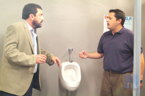 Paco Tous y Pepón Nieto herido