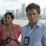 Lauren Velez y Michael C. Hall