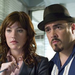 Jennifer Carpenter y David Zayas