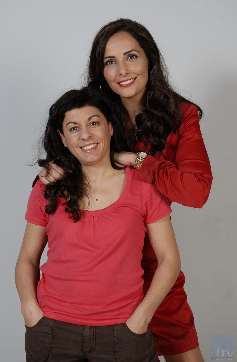 Blanca (Mónica Pérez) y Nines (Cristina Medina)