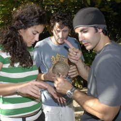 Patxi Salinas y Ojani Noa en Supervivientes 2008