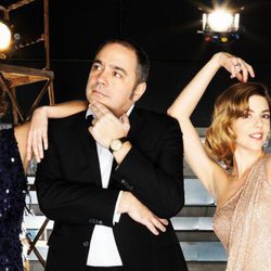 Carlos Marañón, Cristina Teva, Pepe Colubi, Manuela Velasco y David Broncano