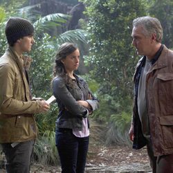 EL actor Landon Liboironrn en Terra Nova