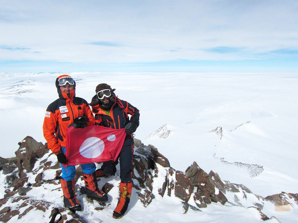 Jesús Calleja en la Antártida