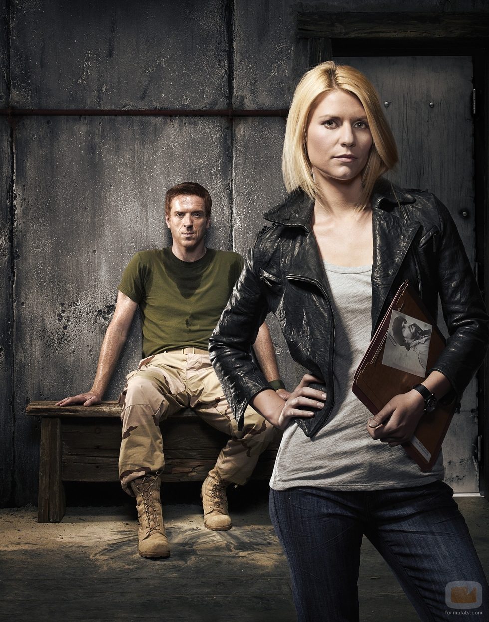 Damian Lewis y Claire Danes