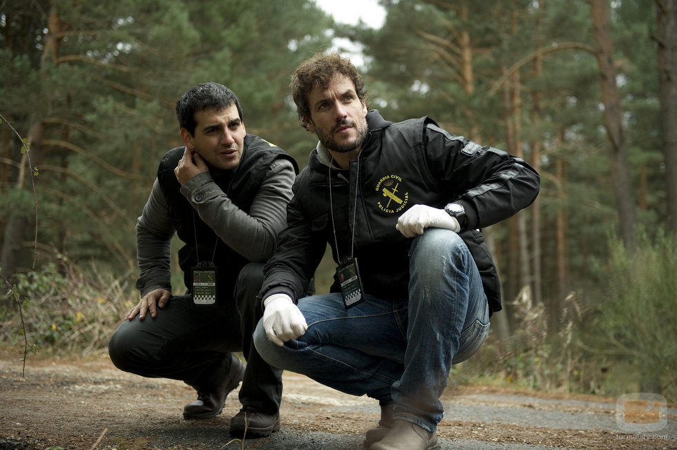 Fran Perea y Daniel Grao, la Guardia Civil de 'Luna'