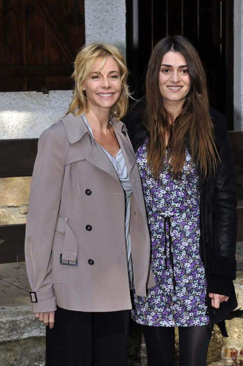 Belén Rueda y Olivia Molina en la presentación de 'Luna, el misterio de Calenda'