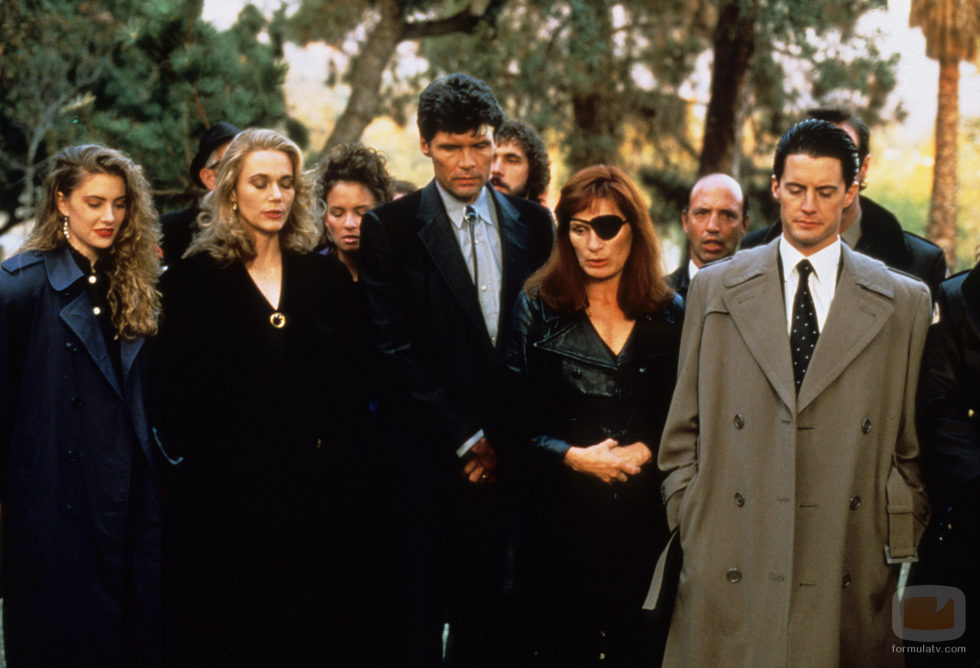 Funeral de Laura Palmer en 'Twin Peaks'