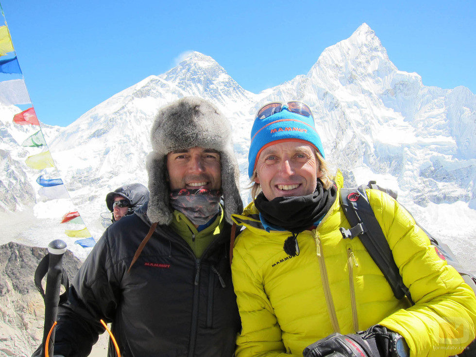 Rafa Lomana y Jesús Calleja en 'Desafío Everest'