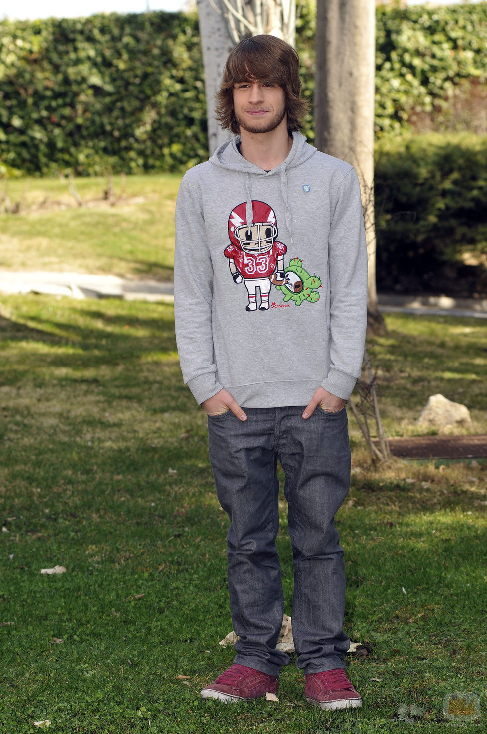 Mario Marzo en la rueda de prensa de 'Los protegidos'