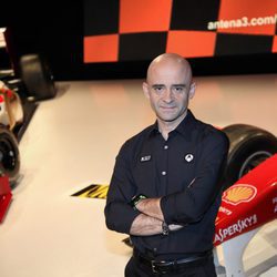 Antonio Lobato, narrador de la Fórmula 1 en Antena 3