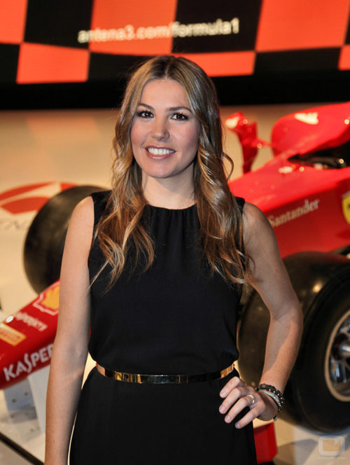 Nira Juanco, reportera de Fórmula 1