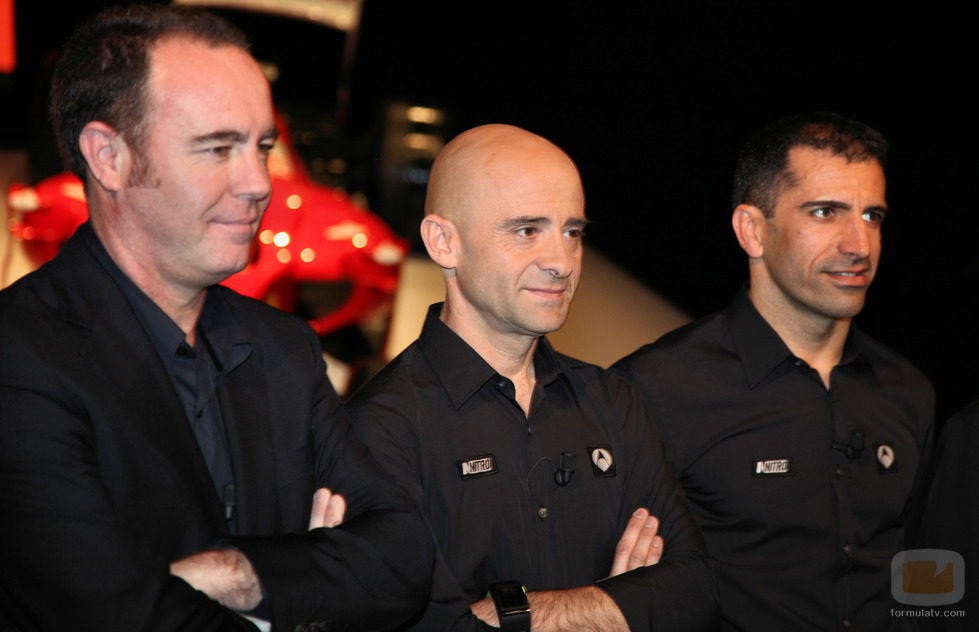 Juan Antonio Paredero, Antonio Lobato y Marc Gené