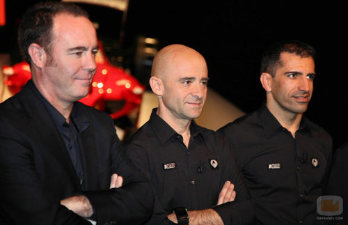 Juan Antonio Paredero, Antonio Lobato y Marc Gené