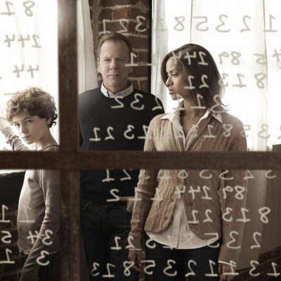 David Mazouz, Kiefer Sutherland y Gugu Mbatha-Raw