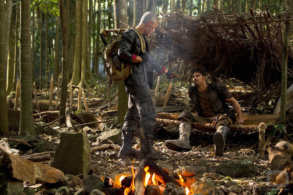 Frank Taylor en una escena durante el capítulo "La prueba"
