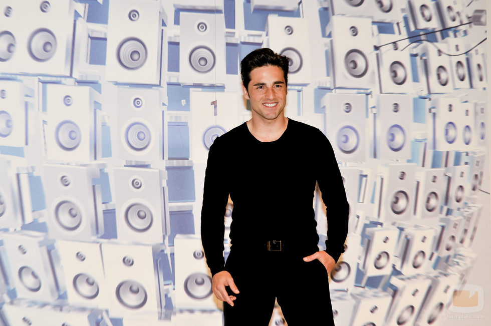 David Bustamante en la presentación de 'El número uno'