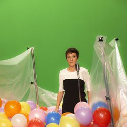 Eva Hache en el making off de "6 años de laSexta"