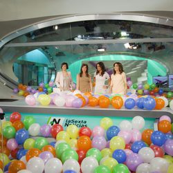 Las presentadoras de las Noticias de laSexta en "6 años de laSexta"